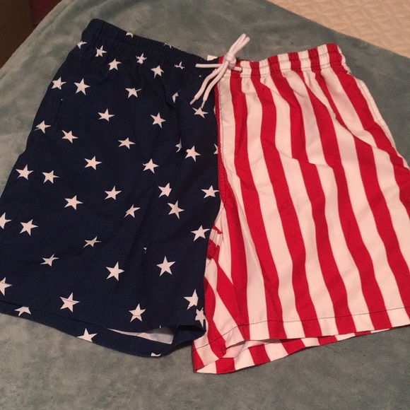 Patriotic bathing suit bundle for men - Picture 2 of 5